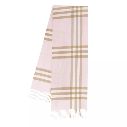 Burberry Giant Check Scarf Alabaster Wollen Sjaal