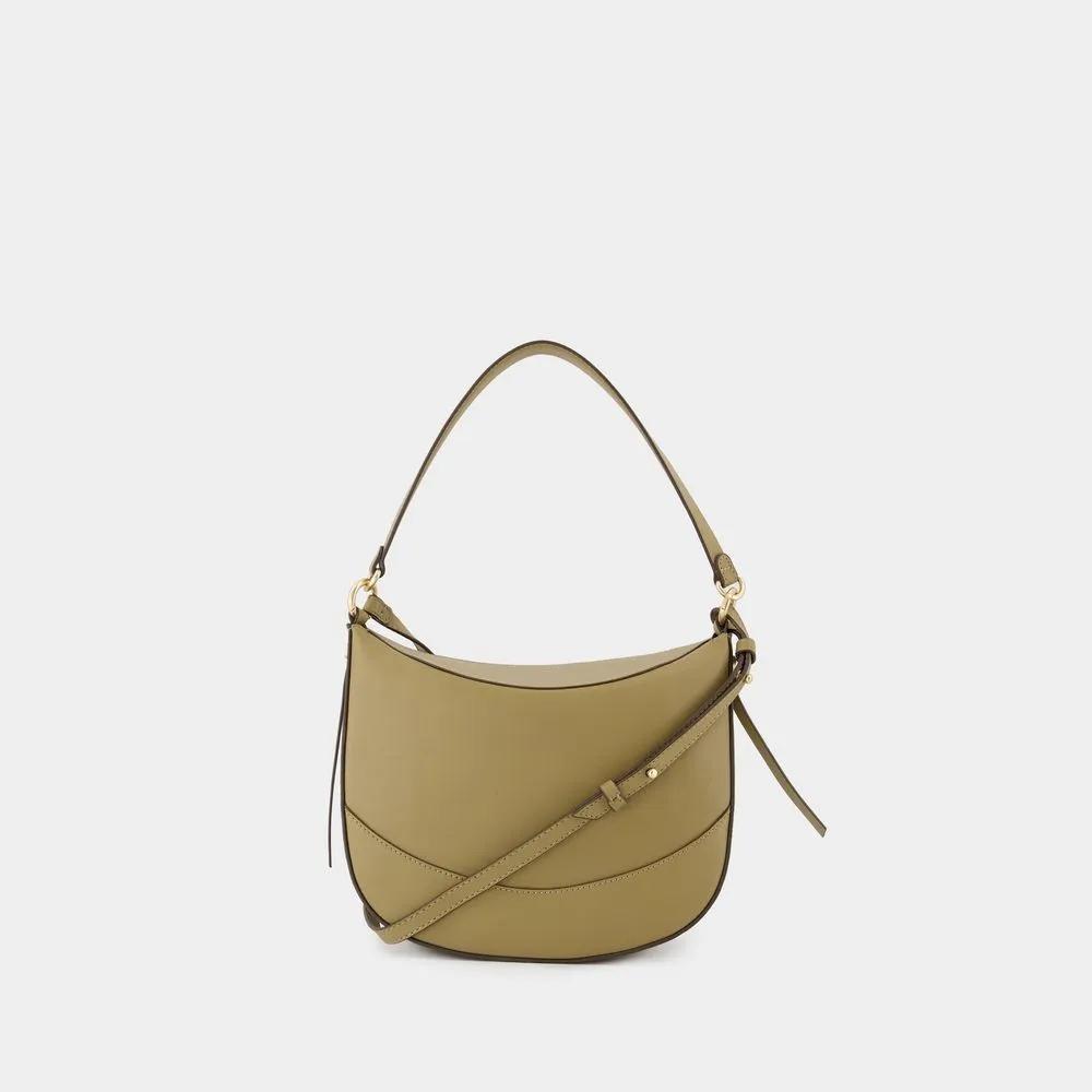 Vanessa Bruno Hobo bags Daily Bag Mm Leather Green in groen