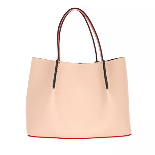 Christian Louboutin Cabarock Small Tote Bag Leather Powder Tote