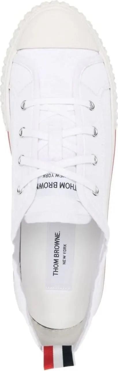 Thumbnail - Thom Browne Low-Top Sneaker - Collegiate Low Top Sneakers - Gr. 42 (EU) - in Weiß - für Damen