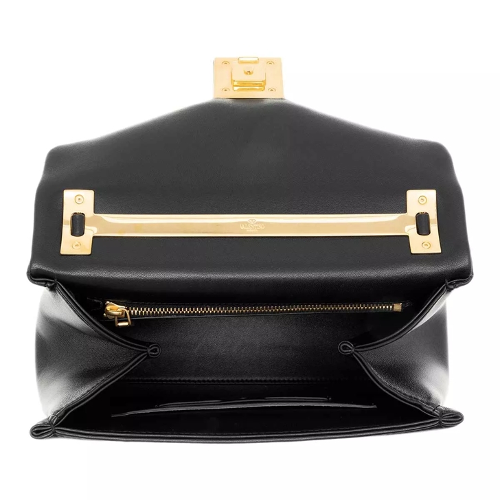 Valentino Garavani Small One Stud Handbag Nappa Black