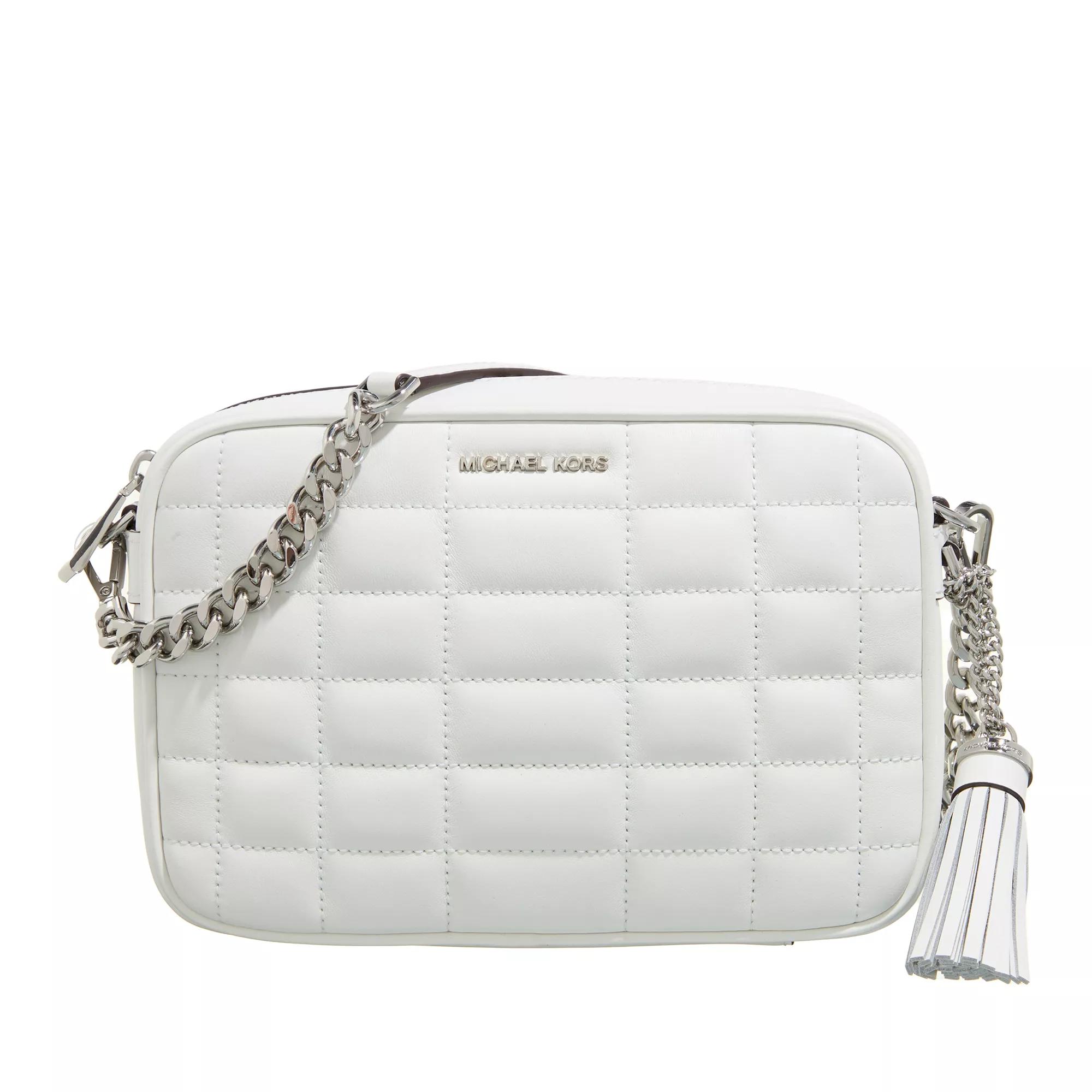 Michael kors white jet set crossbody on sale