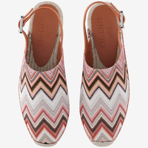 Missoni Mule Geometric Pattern Slippers With Adjustable Heel St Multicolor (Image 2)
