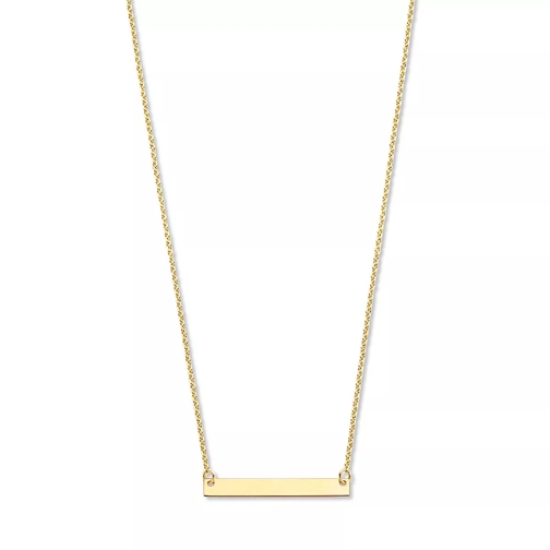 Isabel Bernard Monceau Lise 14 Karat Necklace With Rods Gold Mittellange Halskette