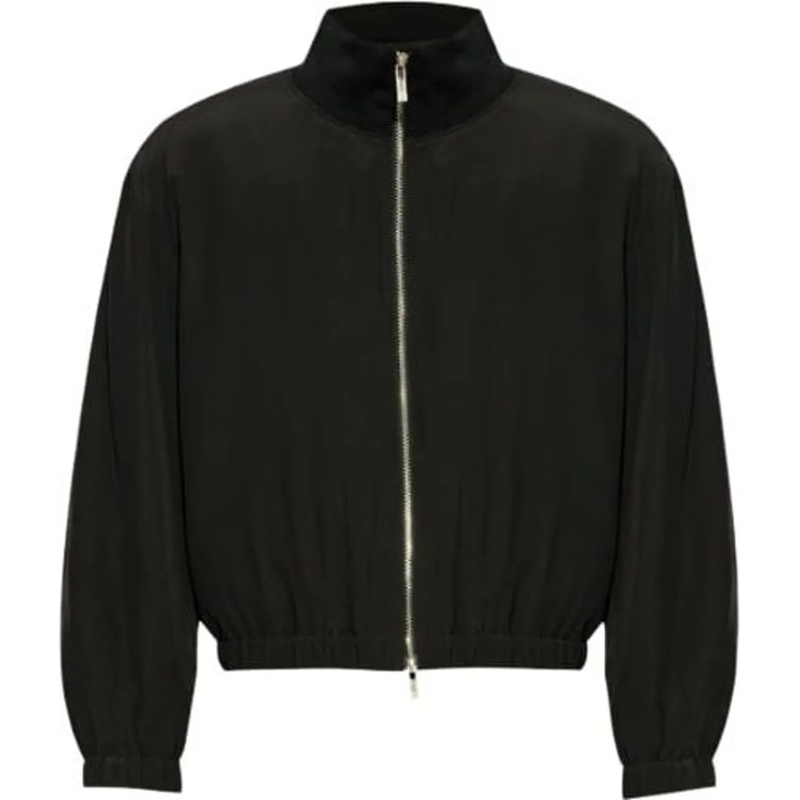 Helmut Lang Doudoune Zip Bomber Black schwarz