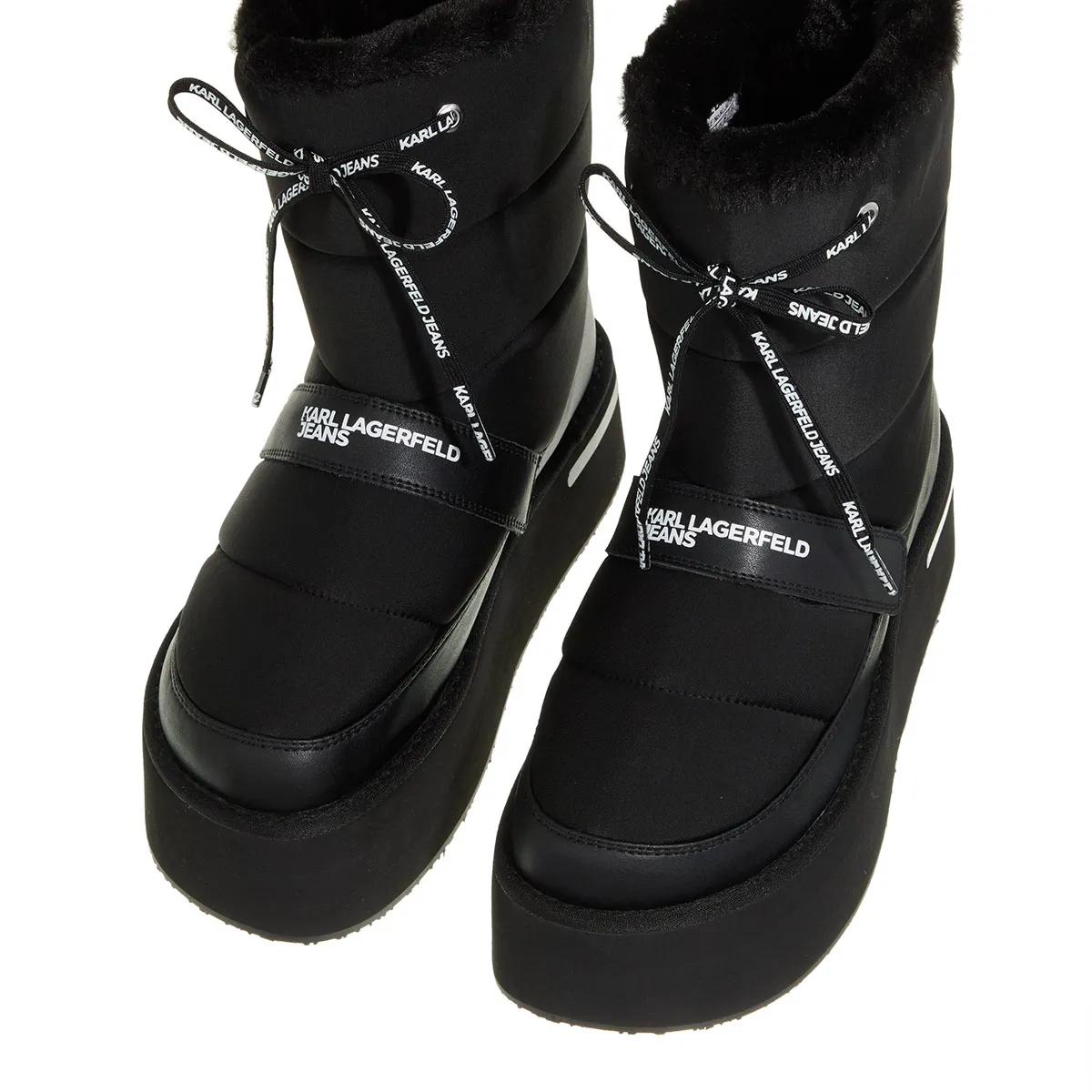Thumbnail - Karl Lagerfeld Jeans Winterboots - KLJ Wedge Puffa Boot - Gr. 39 (EU) - in Schwarz - für Damen