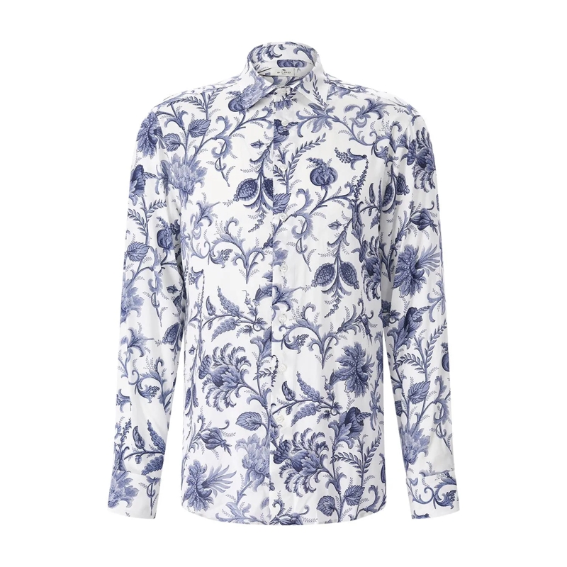 Etro Chemise Regular-Fit Hemd blau(Image 4)