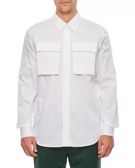 Alexander McQueen - Slim Fit Shirt - Größe 15 ¾ - white