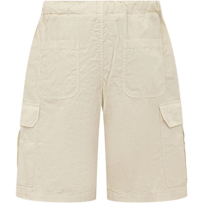 Palm Angels Shorts Bermuda Cargo con Tasche weiß(Image 2)