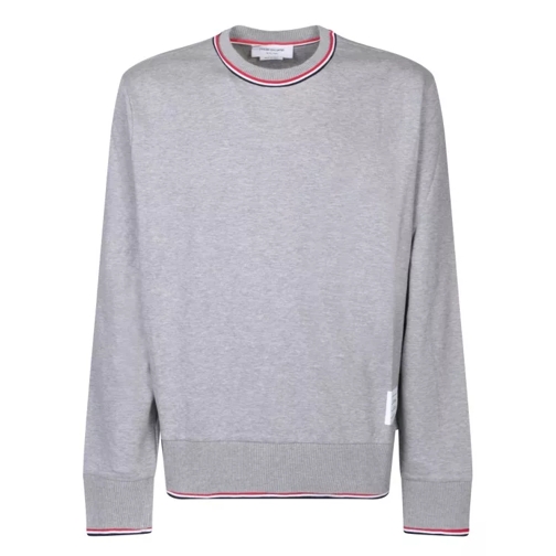 Thom Browne Roundneck Sweater Grey 