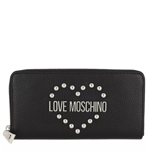 Love Moschino Wallet Nero Portefeuille continental