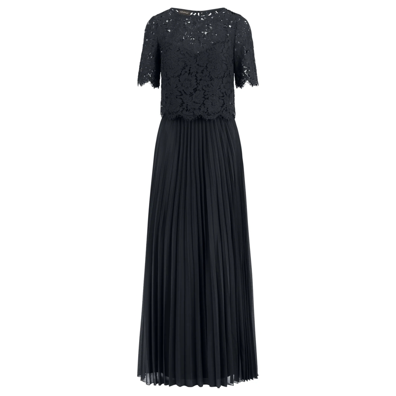 Apart Abendkleid Abendkleid mit Spitzenjacke schwarz