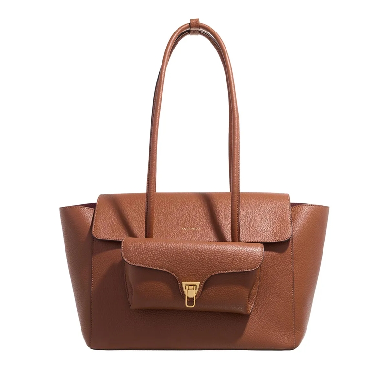 Coccinelle Shopper Coccinelledouble Beat Cognac