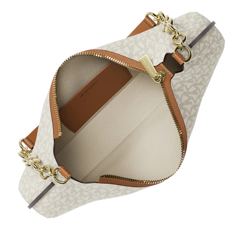 MICHAEL Michael Kors Schultertasche Md Chain Pouchette Vanilla/acrn(Image 3)