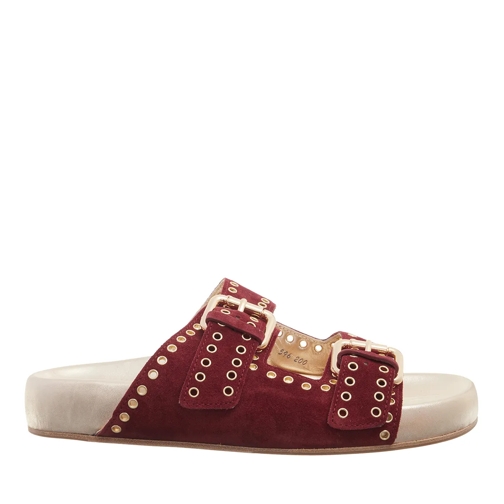 Kennel & Schmenger Sandale Soda Bordo/Gold