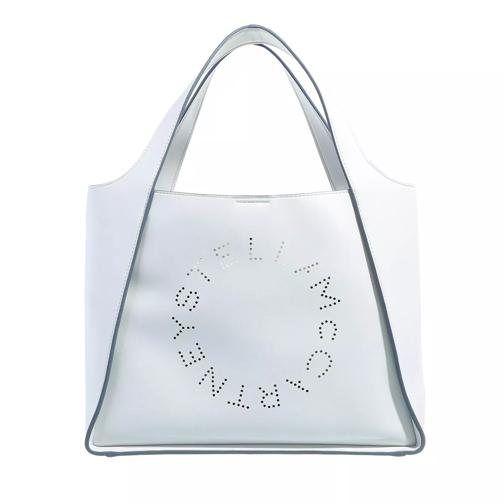 Stella McCartney Logo Crossbody Bag Eco Soft Blue Tote