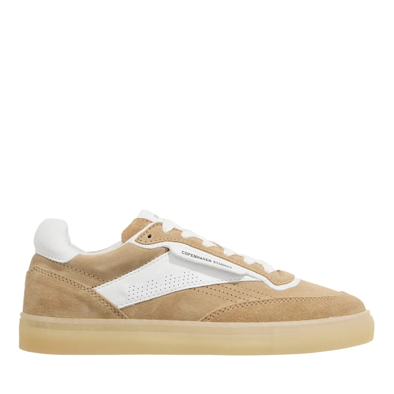 Copenhagen Low-Top-Sneaker CPH90 Leather Mix  Sand/White
