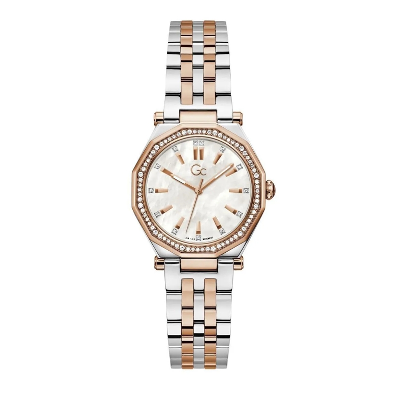 GC Quarzuhr Quarz-Analoguhr Gc Gleam rose