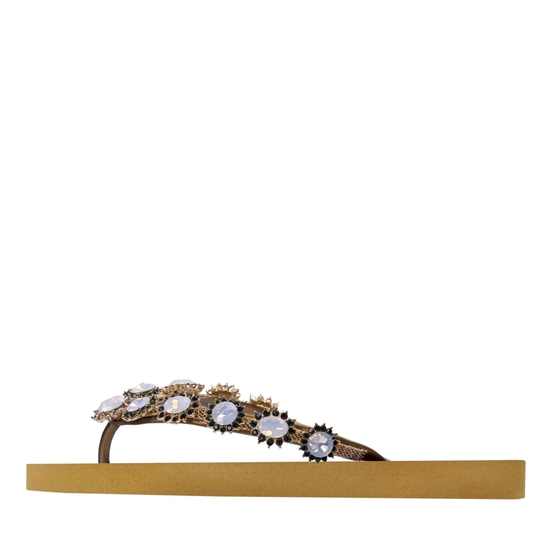 UZURII Flip Flops Pantoffeln Pantoffel Boo Boo gelb(Image 5)