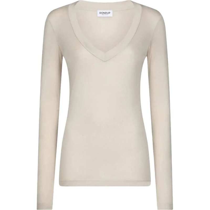 Dondup T-Shirt T-shirts White weiß