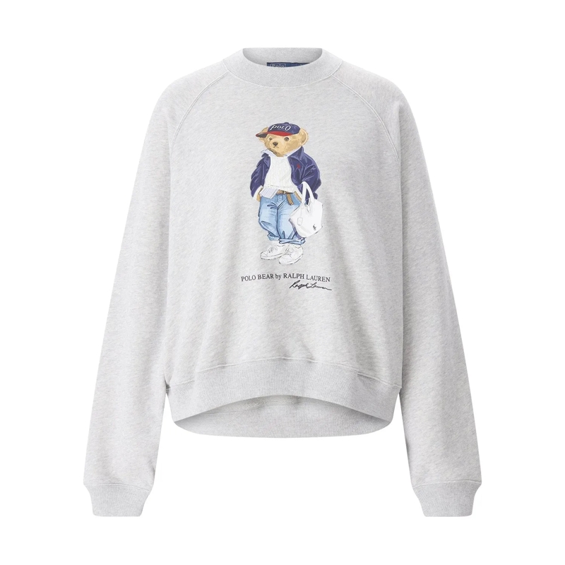 Polo Ralph Lauren  Sweatshirt mit Print grau