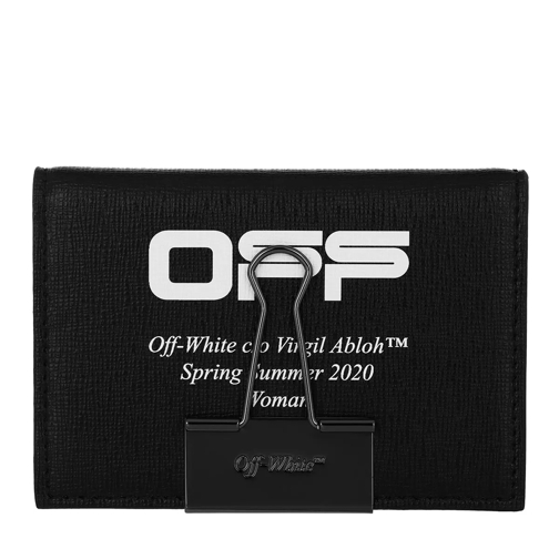 Off-White Card Holder Black/White Porta carte di credito