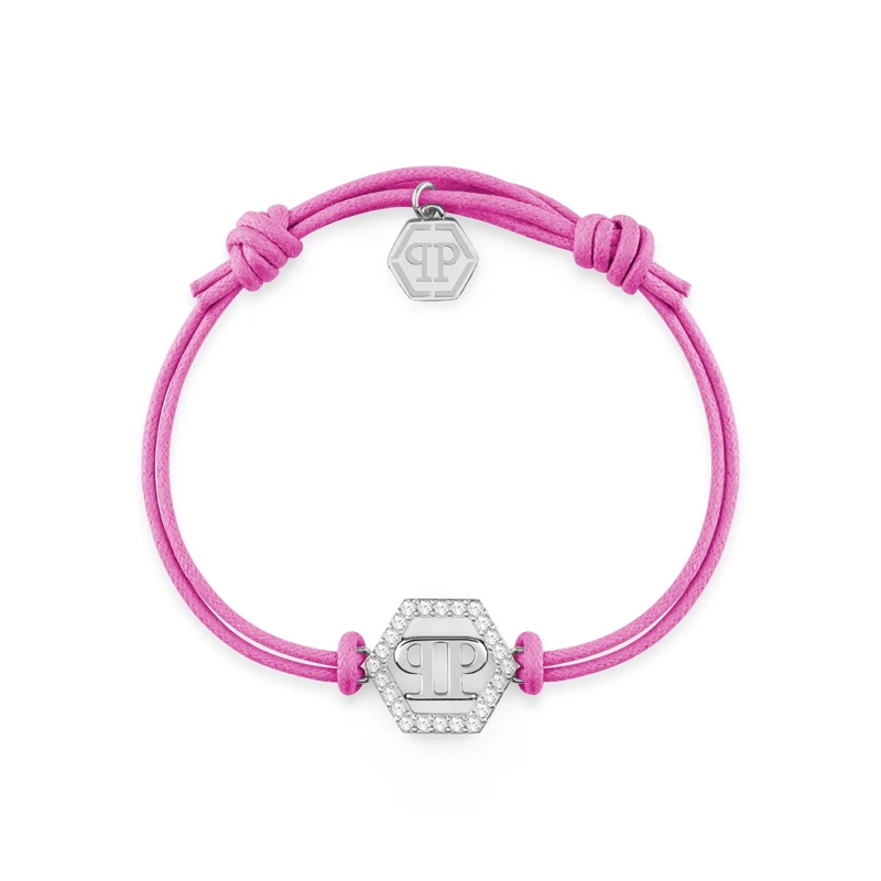 Philipp Plein Armband Armband Linked pink