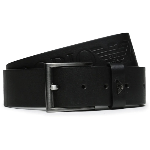 Emporio Armani Ceinture Belts Black schwarz