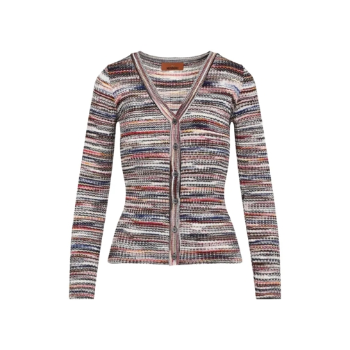 Missoni Strickjacke Multicolor Viscose Cardigan Multicolor