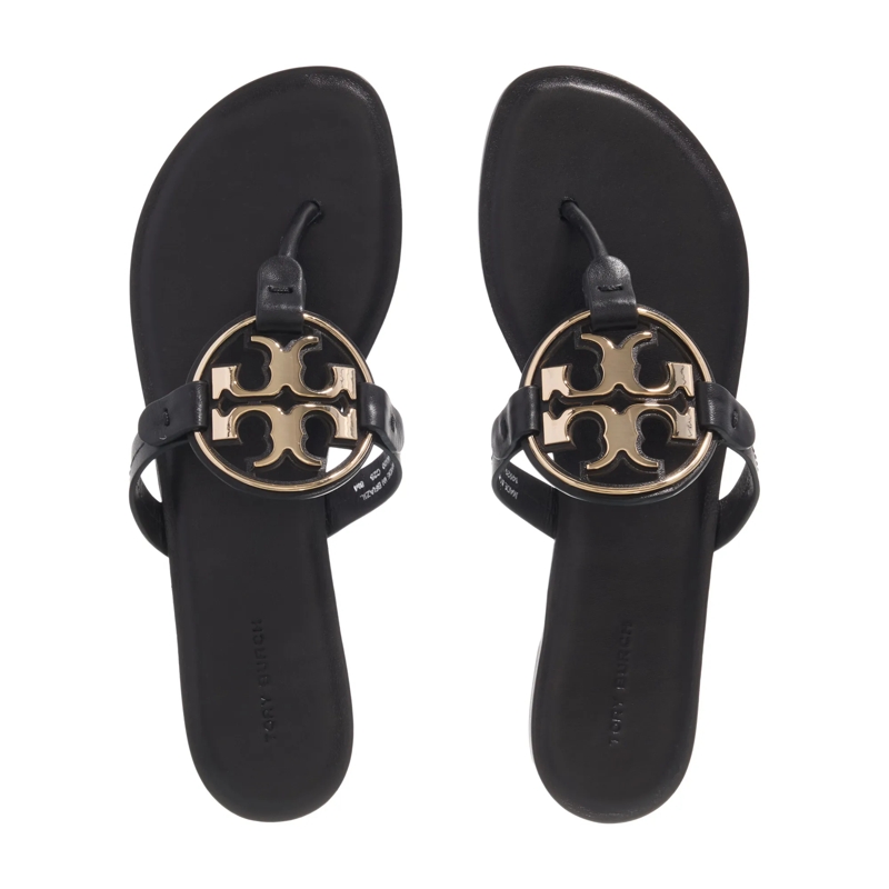Tory Burch Sandalen Metal Miller Perfect Black/Gold(Image 9)