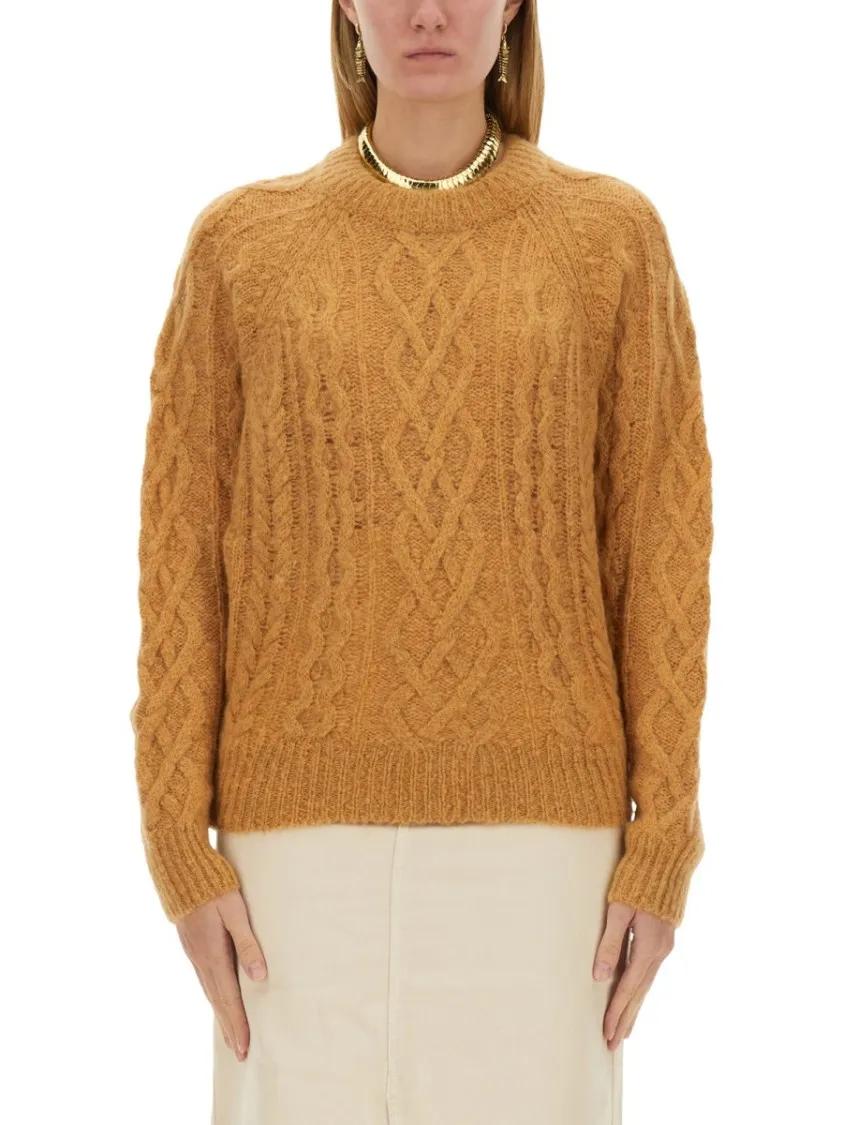 Thumbnail - Etoile Isabel Marant - Elka Sweater - Größe 40 - braun