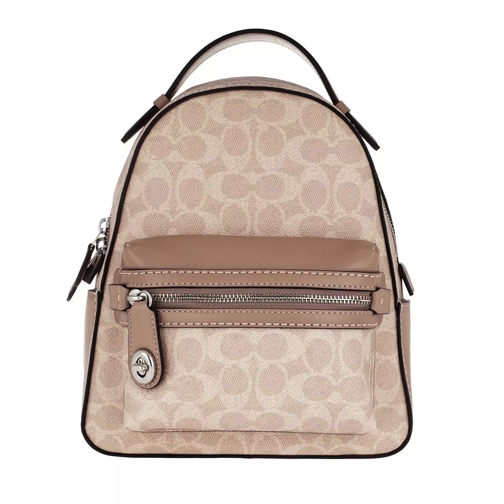 Coach Coated Canvas Signature Campus Backpack Sand Taupe Rugzak