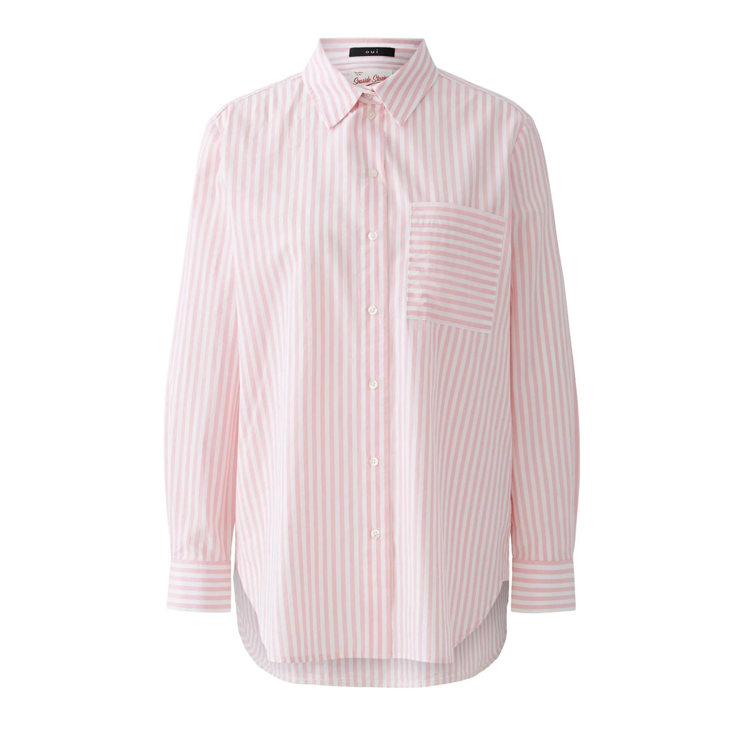 Thumbnail - Oui - Hemdbluse - Größe 40 DAMEN - pink