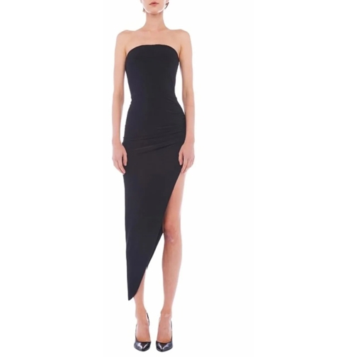 Norma Kamali Robes midi Dresses Black schwarz