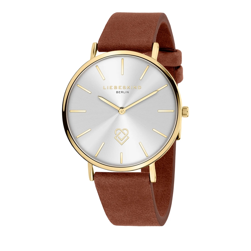 Liebeskind Berlin Quarzuhr Echtleder Keep Loving braun(Image 5)