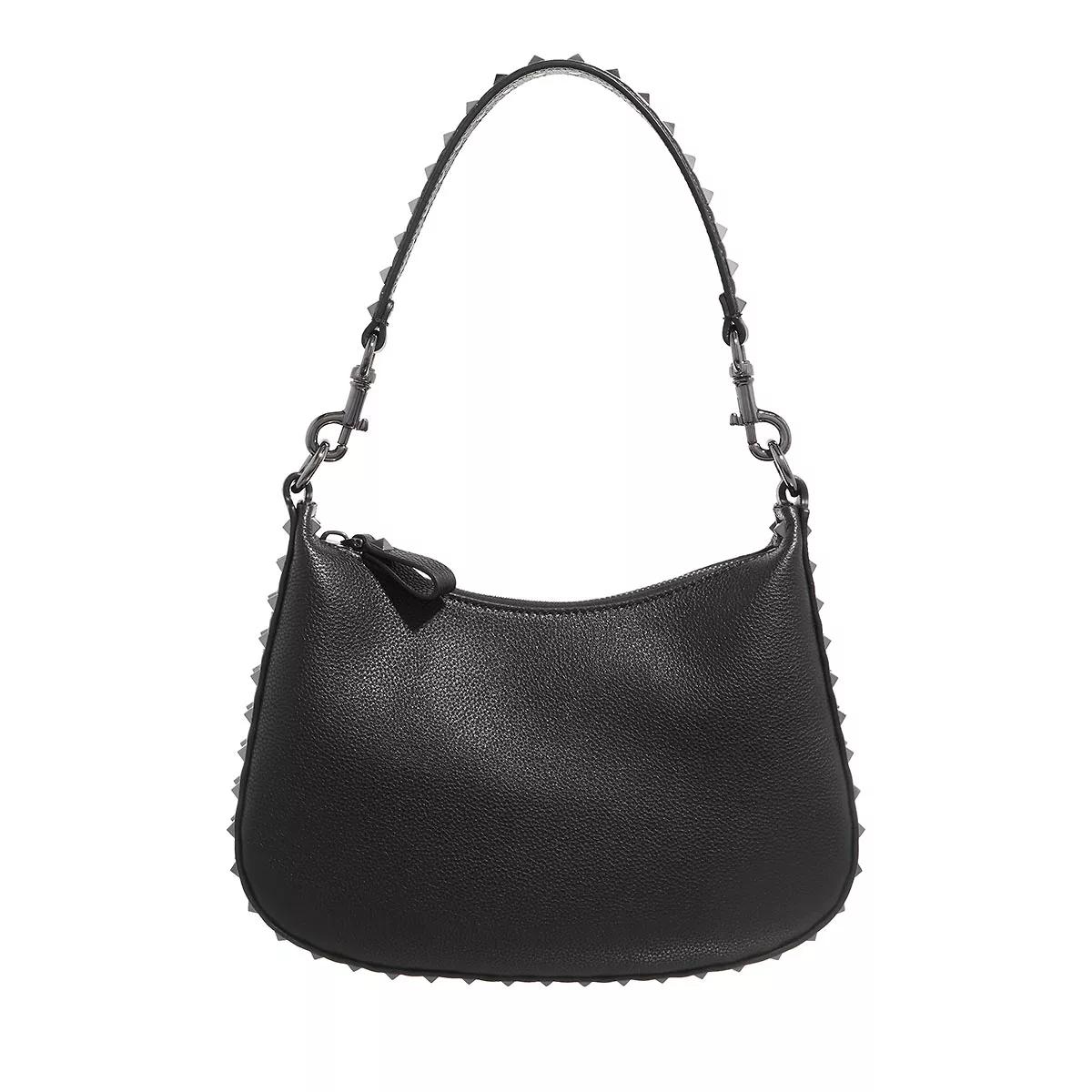 Valentino Garavani Shopper - Small Hobo Zip Top - Gr. unisize - in Schwarz - für Damen