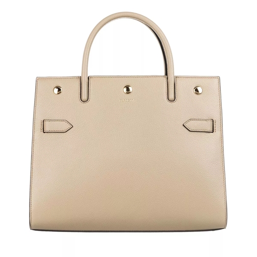 Burberry Tote Bag Leather Light Beige Tote