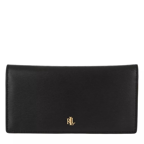 Lauren Ralph Lauren Slim Wallet Wallet Medium Black Bi-Fold Portemonnee