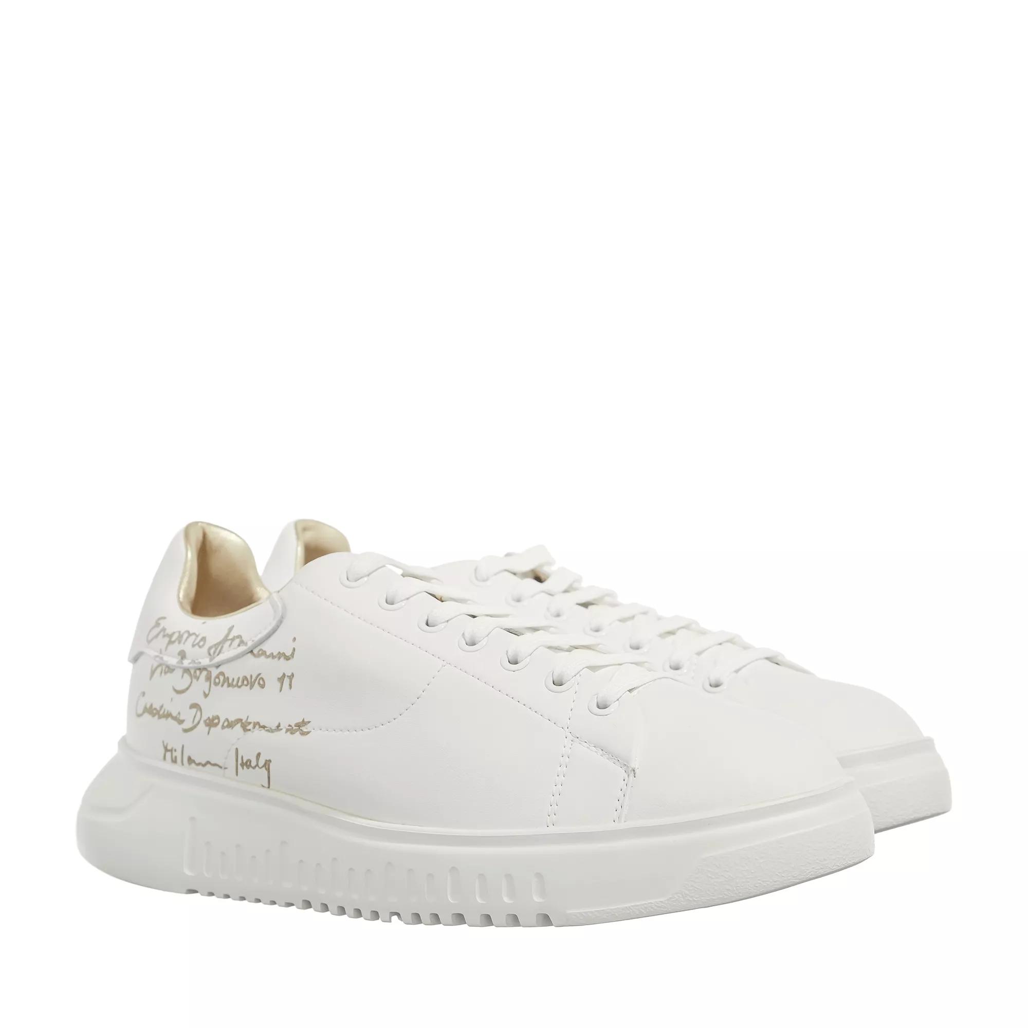 White sneakers clearance armani