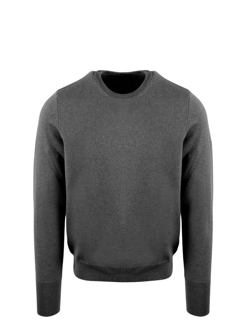 Thumbnail - Drumohr - Crewneck Cashmere Sweater - Größe 46 - grau