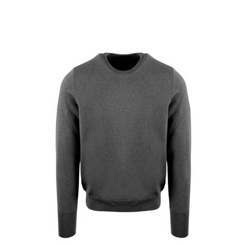 Drumohr Pull Crewneck Cashmere Sweater Grey