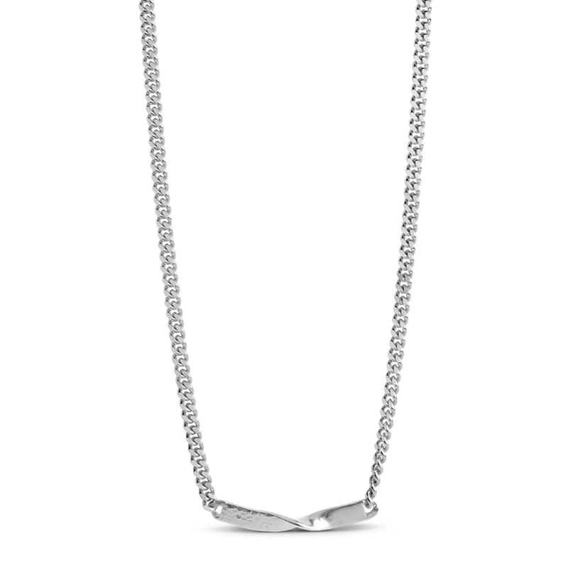 ENAMEL Copenhagen Collier moyen Kette Silber
