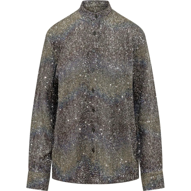 Missoni Bluse Camicia Caperdoni mehrfarbig