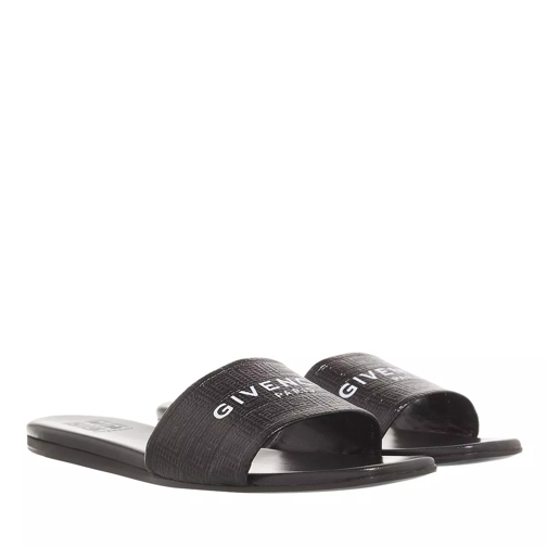 Givenchy 4G flat mules in 4G coated canvas Black Slipper