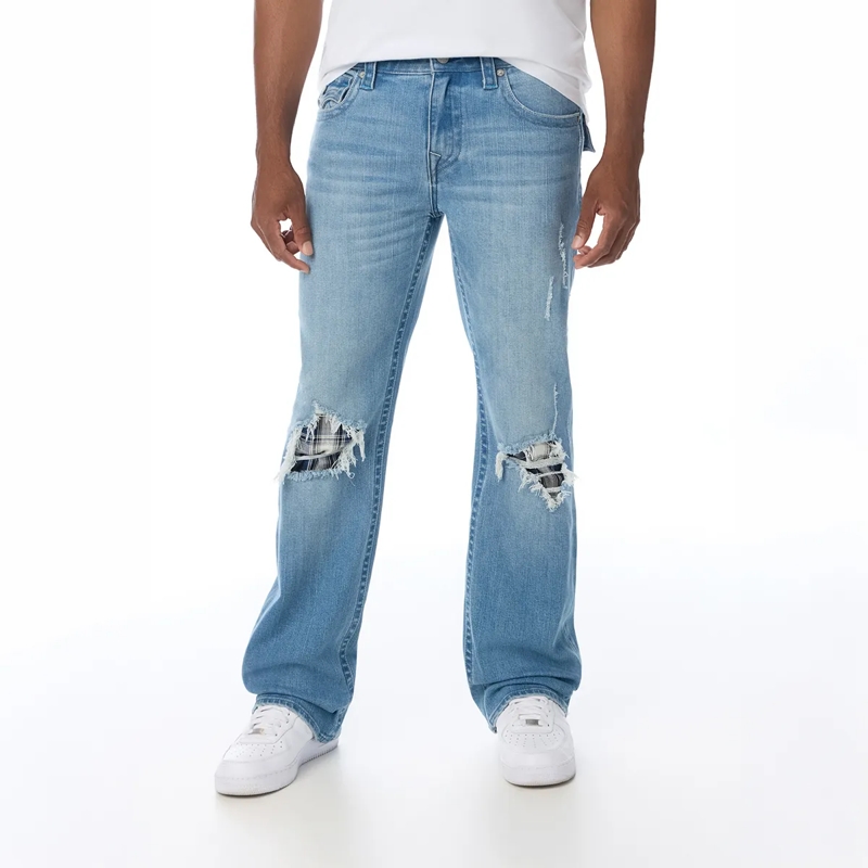 True Religion Bootcut-Jeans - Modell: Billy- Länge 34- Bootcut-Passform- Us blau(Image 5)
