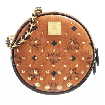 Mcm round hot sale crossbody bag