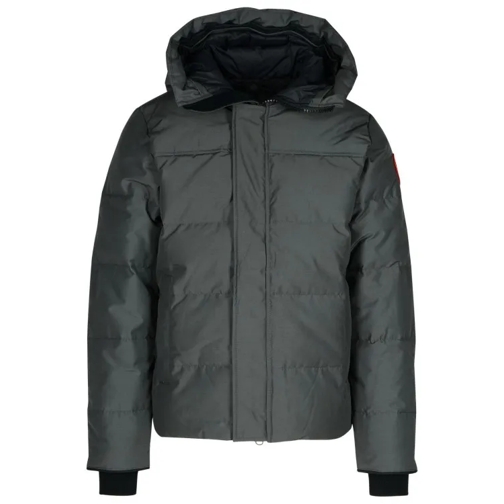 Canada Goose Macmillan' Grey Cotton Blend Down Jacket Grey 