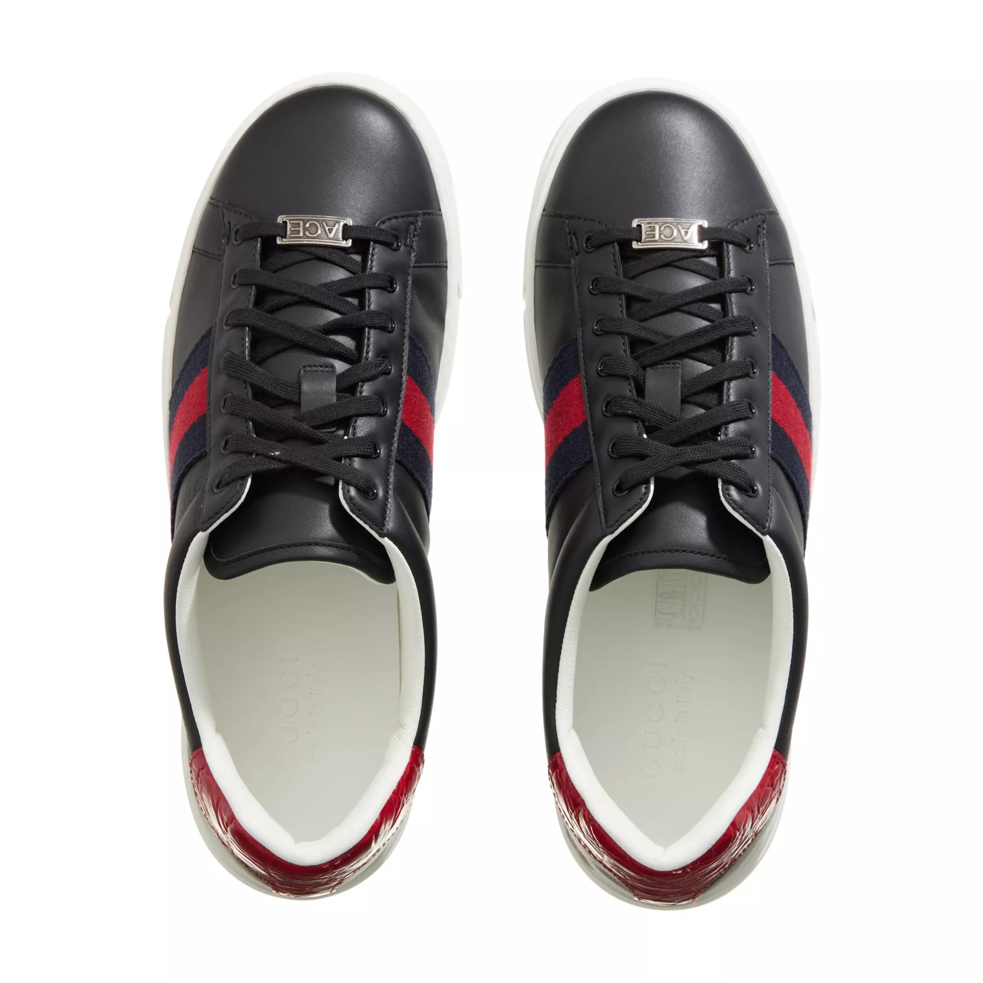 Black gucci sneakers online