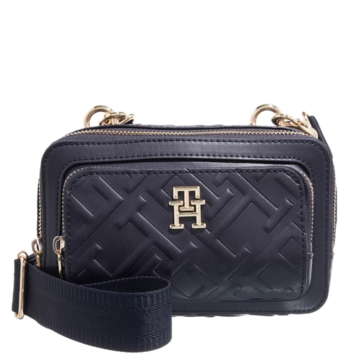 Tommy Hilfiger Iconic Tommy Camera Bag Mono Space Blue Camera Bag