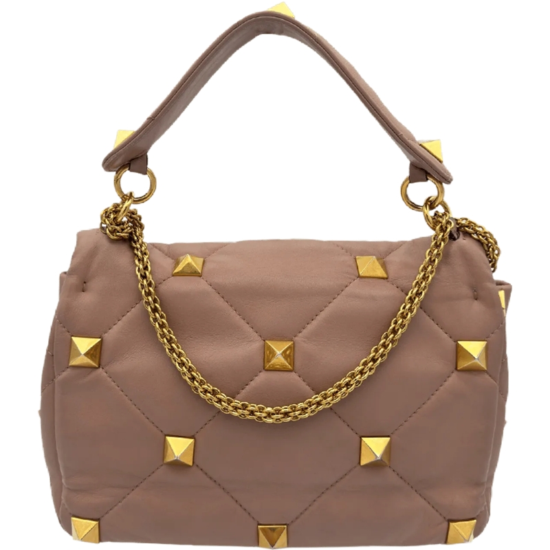 Valentino Garavani Tote Valentino Roman Stud - Nude beige(Image 5)